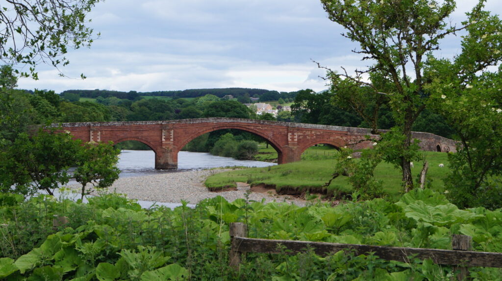 Bridge over the River Eden at Lazonby