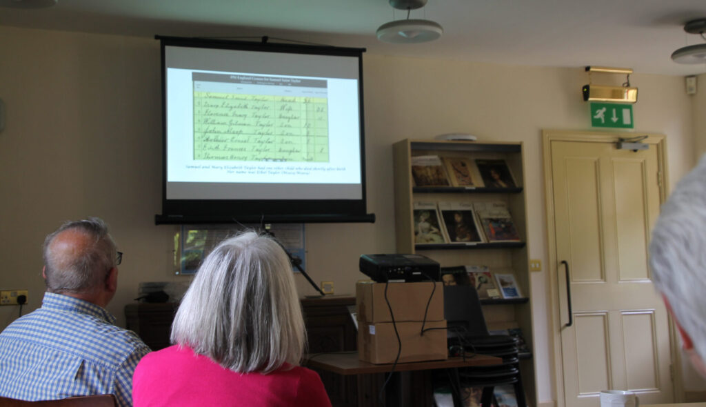 Family History group session in progress