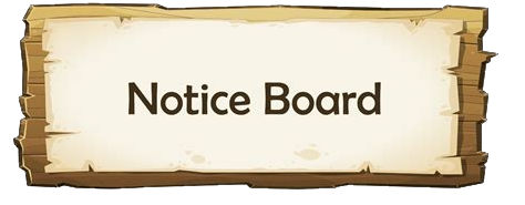 notice board sign