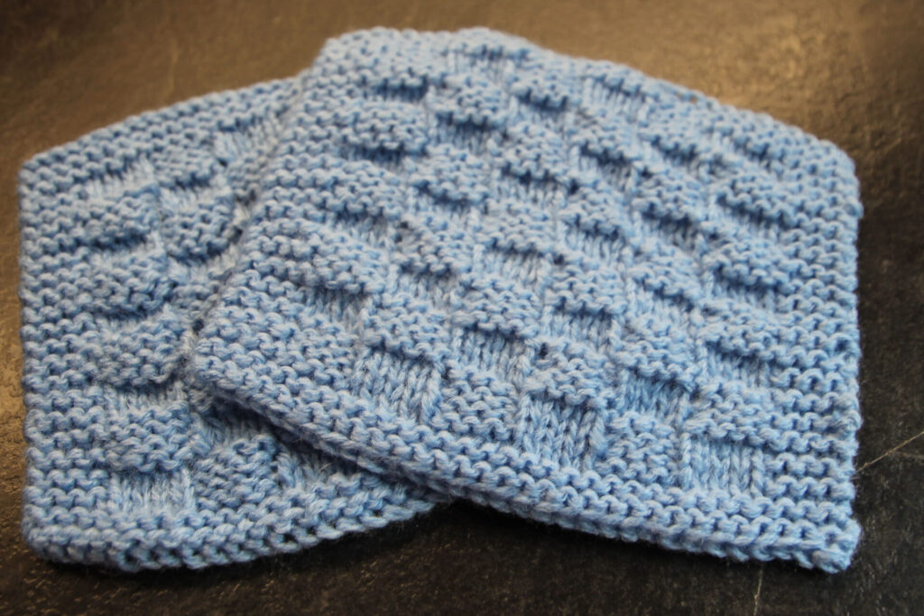 knitted bonding squares