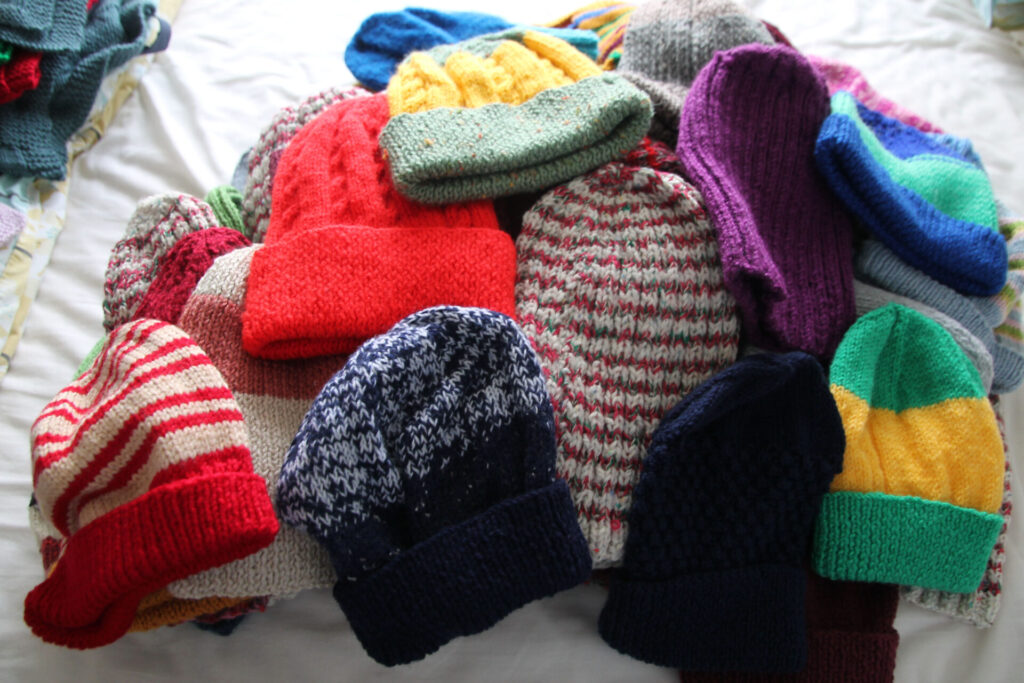 knitted hats