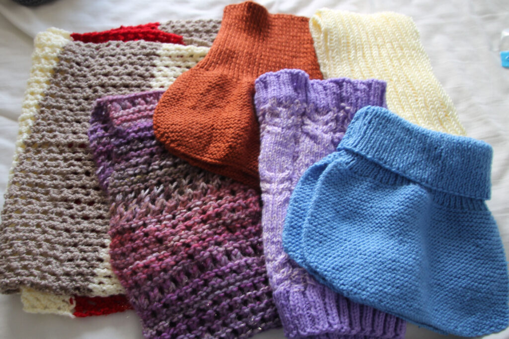 knitted neck protectors